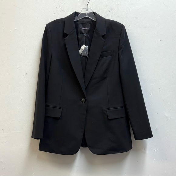 NWT Madewell black jacket size 10